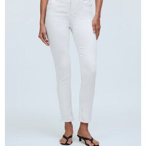 Madewell Stovepipe Jeans Women's Size 29  in Pure White New With Tags!